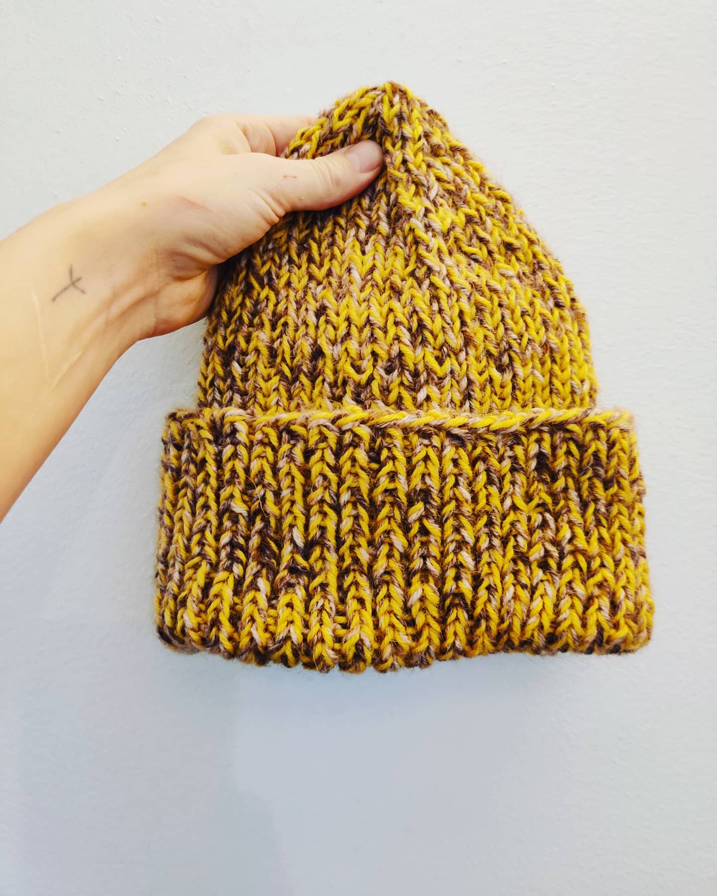 Winter beanie for an adult